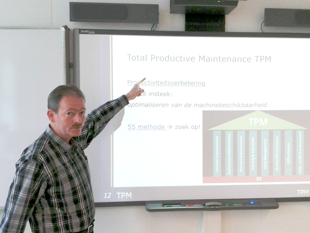 Tony Bostelaar Werktuigbouwkunde, Haagse Hogeschool Maintenance
