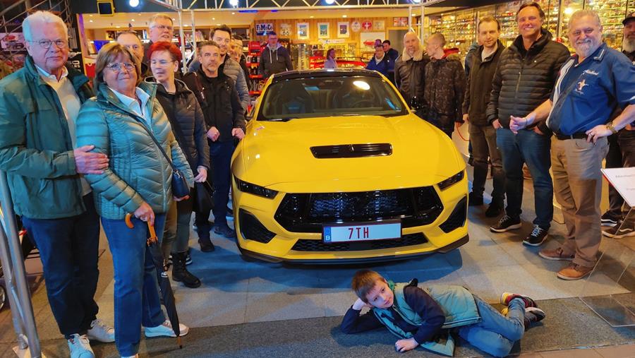 La septième génération de Mustang en première européenne en Belgique