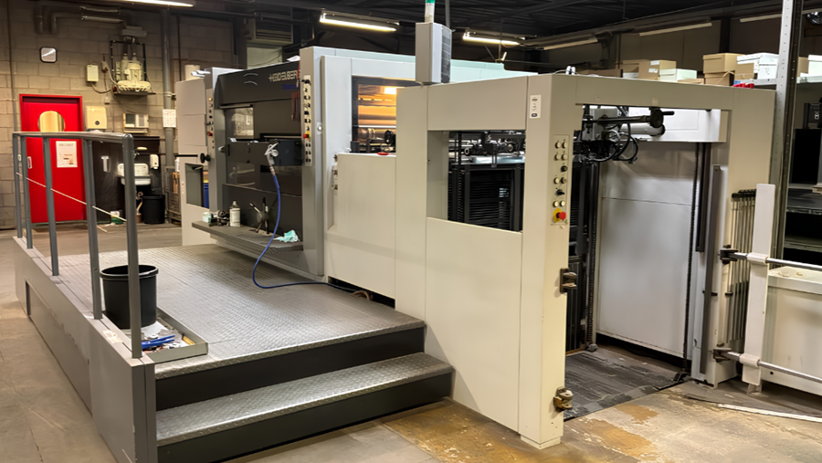 Grande vente aux enchères en ligne de machines d’impression et de façonnage en Belgique