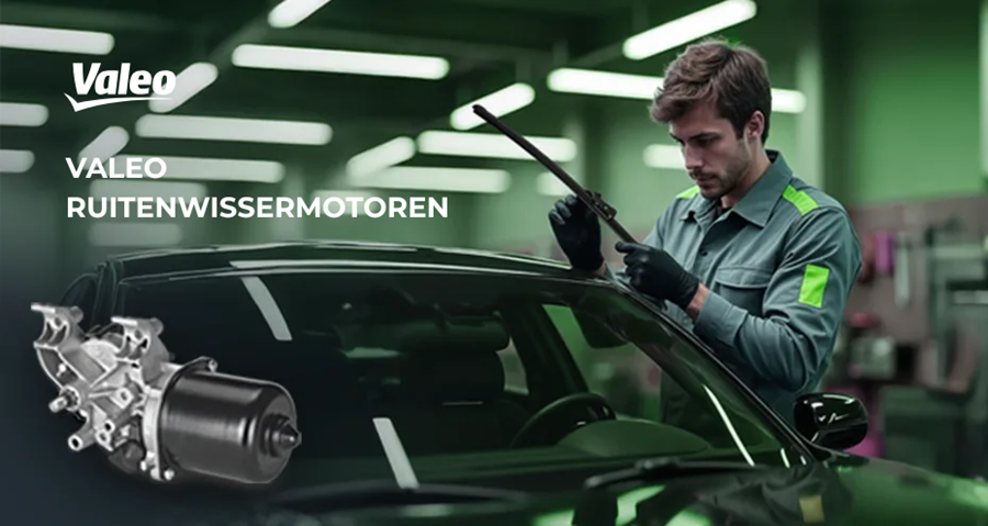 Klaar voor de regen met Valeo-ruitenwissermotoren