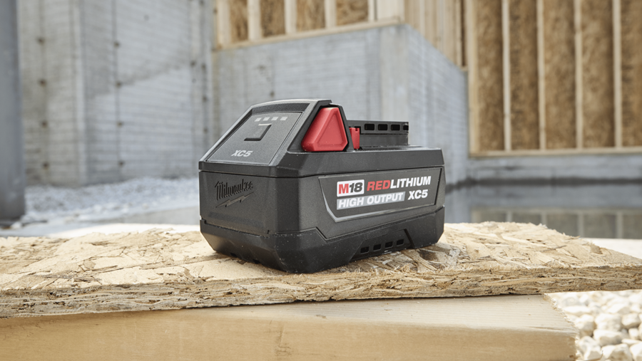 Milwaukee verlegt de benchmark met nieuwe 5 Ah-accu