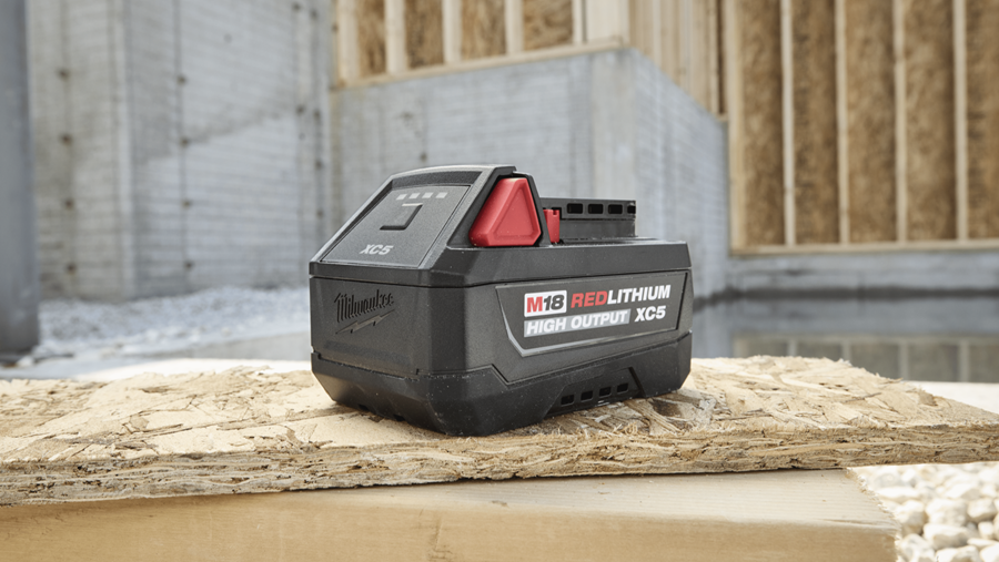 Milwaukee redéfinit la norme avec sa nouvelle batterie de 5 Ah