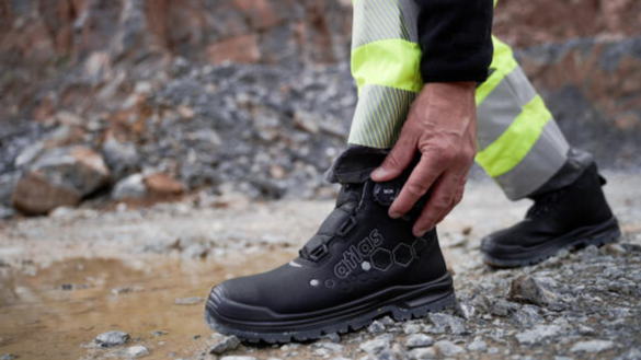 Travailler en toute sécurité d'un simple tour de vis : ATLAS XT 550 BOA GTX avec GORE-TEX