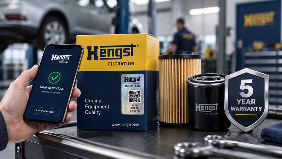 Hengst lanceert Secure Label en 5 jaar garantie voor aftermarket