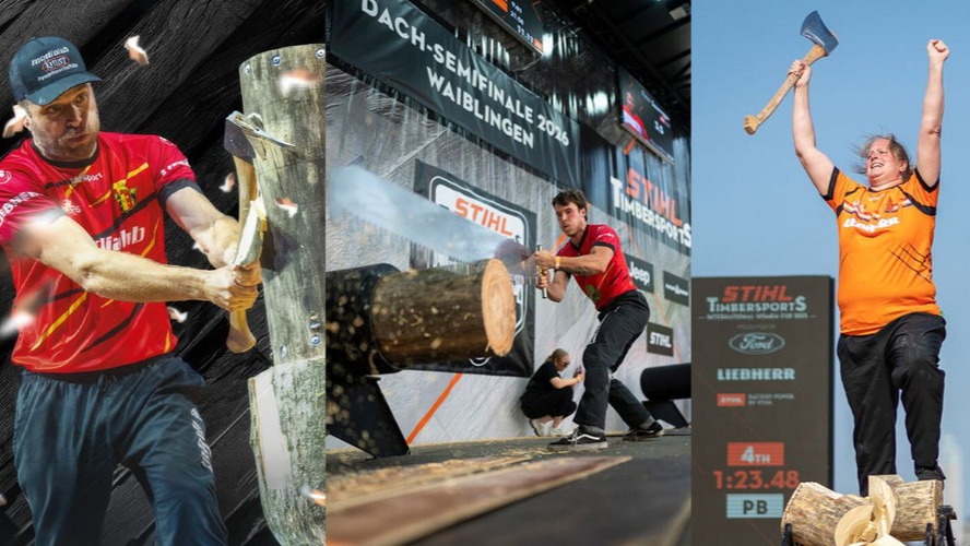 STIHL TIMBERSPORTS® au salon Green Expo 2026