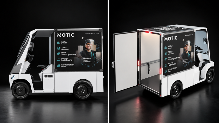MOTIC Cargobeast klaar voor serieproductie dankzij Vanguard en HAINZL