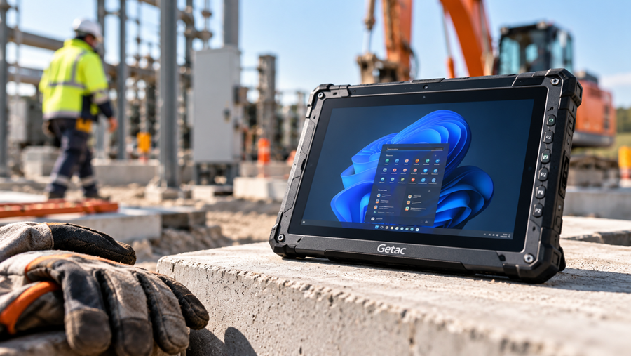 Getac lanceert robuuste ZX80W-tablets voor industrie, bouw en nutssector