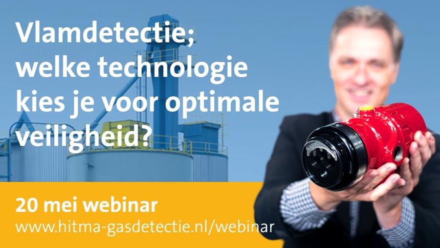 GASTSPREKER DET-TRONICS SCHUIFT AAN BIJ WEBINAR VAN HITMA OVER VLAMDETECTIE