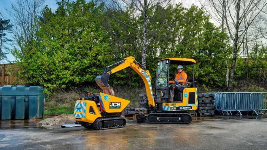 Découvrez la gamme électrique JCB