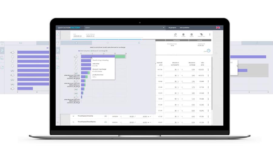 Une plateforme de devis automatisée