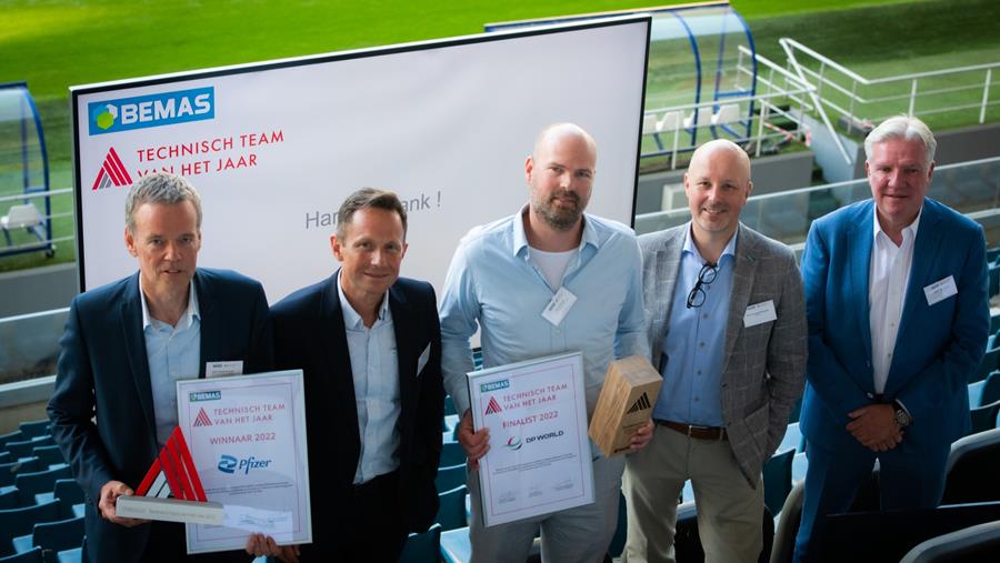 Pfizer is Technisch Team van het Jaar, DP World wint publieksprijs