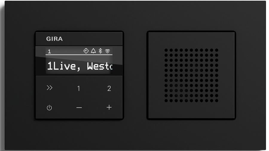 Nieuw en toekomstgericht: Gira inbouwradio IP