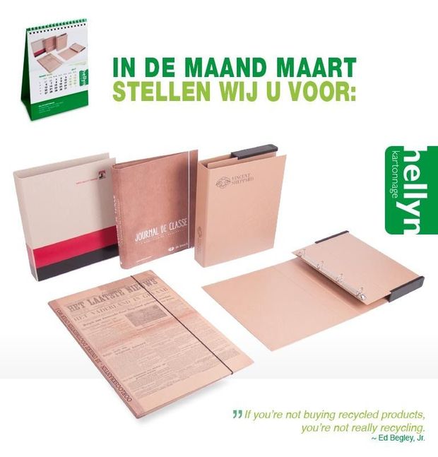 Hellyn Kartonnage: De look and feel van recyclage is "in"