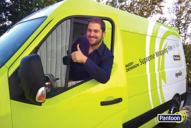 Pantoon komt naar u toe met de Avery Dennison Supreme Wrapping Film