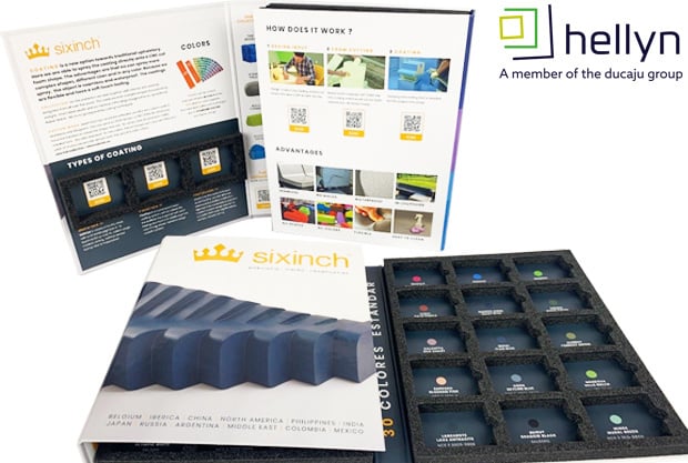 Hellyn présente votre assortiment d'échantillons avec un cachet supplémentaire !