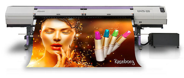 La MIMAKI UJV55-320 en primeur chez IGEPA/SAGAM !