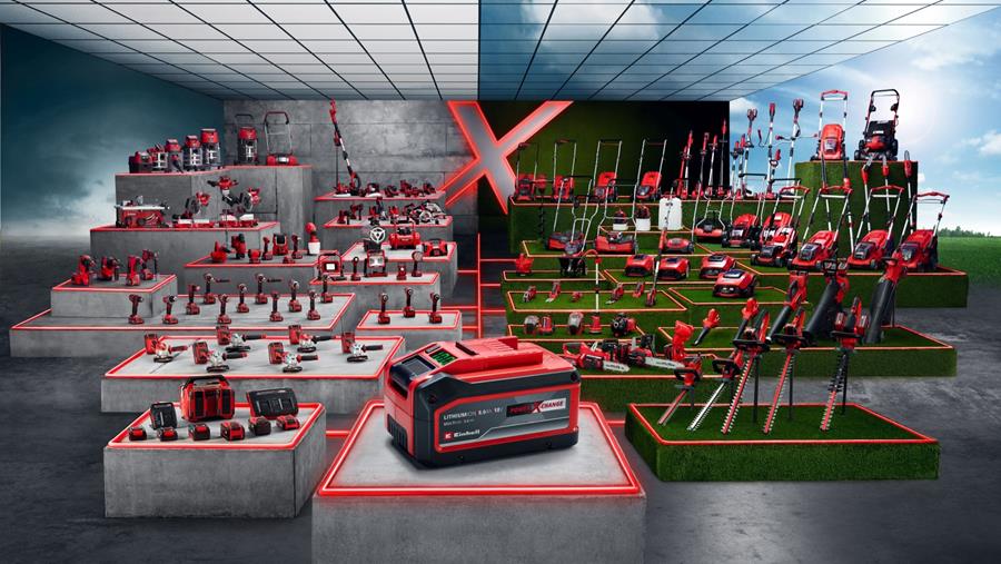 Einhell célèbre 60 ans d'innovation avec une plateforme de batteries avancées