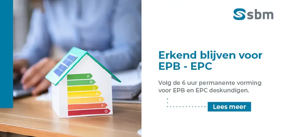 Blijf erkend als EPB-verslaggever of energiedeskundige type A