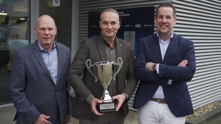 Wolf Oil "Fournisseur de l'année" Alliance Automotive Group Benelux