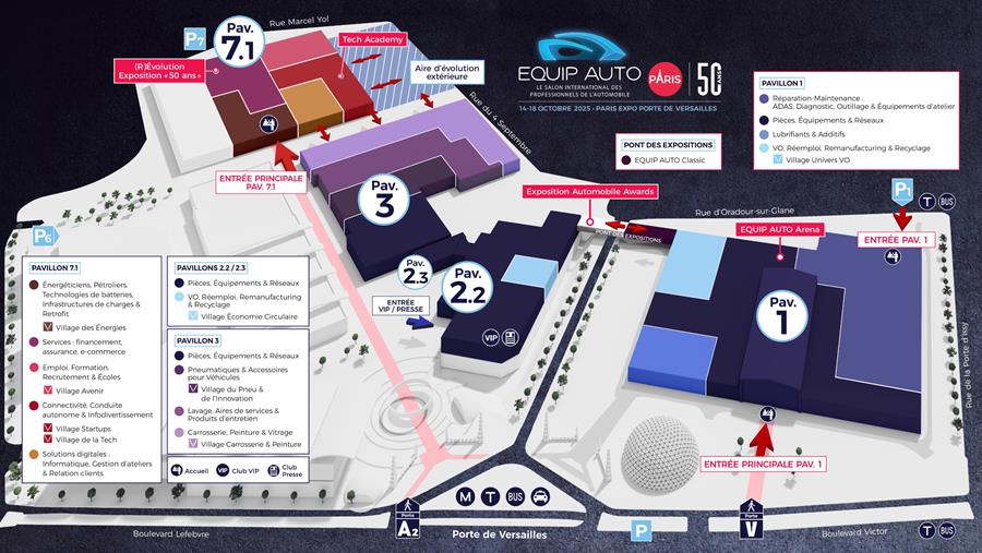 EQUIP AUTO 2025 célèbre 50 ans d'innovation