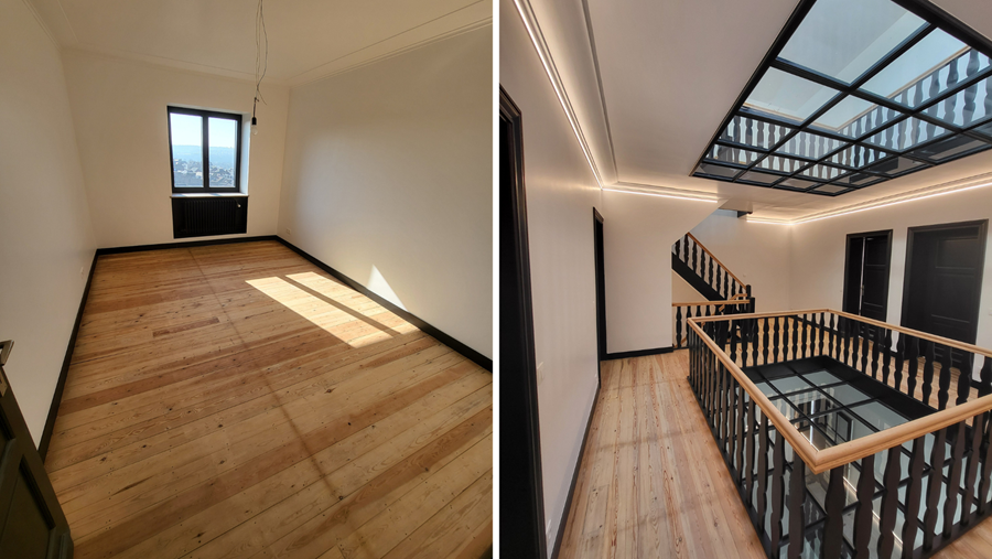 Oude charme in een modern jasje bij woning in Verviers