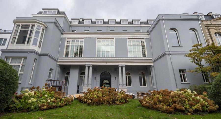 La restauration de la façade arrière du Conseil d'État est achevée