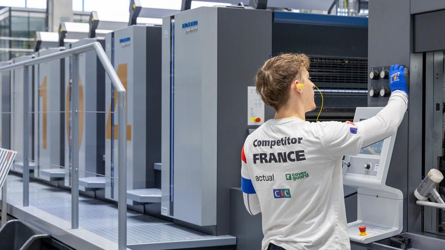 Heidelberg organise le tout premier "Print Technology World Championship"