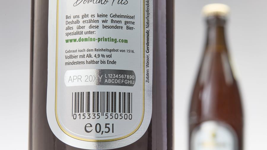 Domino lanceert nieuw lasercodeersysteem voor drankenproductie op hoge snelheid