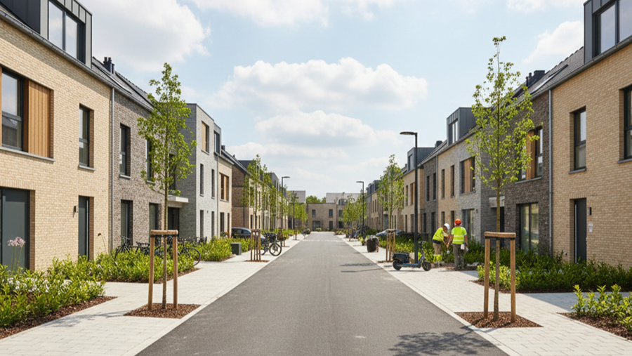 Les secteurs belges de la construction et de l’immobilier demandent une baisse de la TVA sur la construction neuve