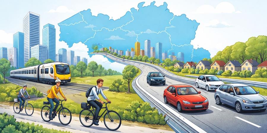 Auto blijft favoriet voor woon-werkverkeer