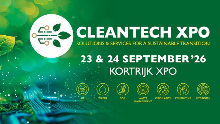 CleanTech Xpo 23-24 sept Kortrijk: boost uw duurzame transitie