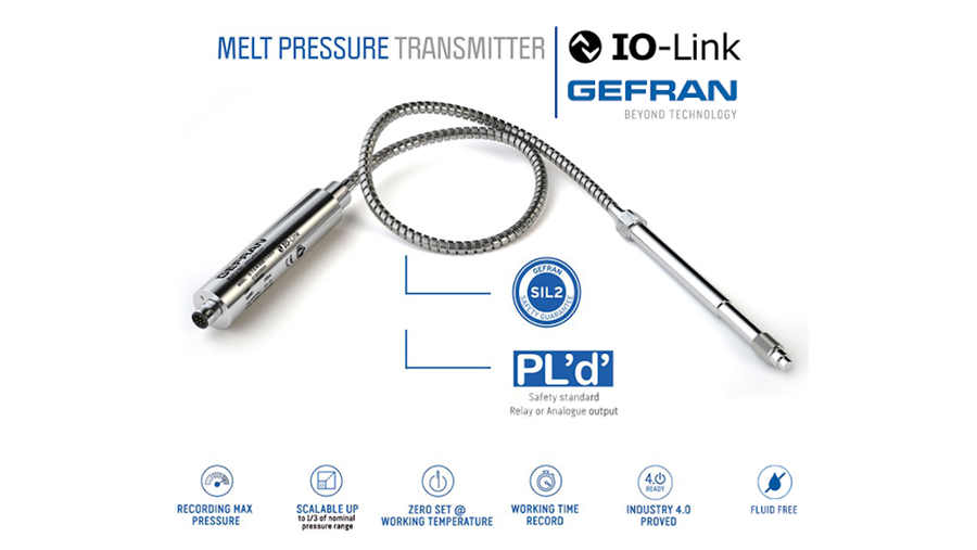 Capteur de pression de fusion innovant : Gefran IMPACT ILI avec IO-Link